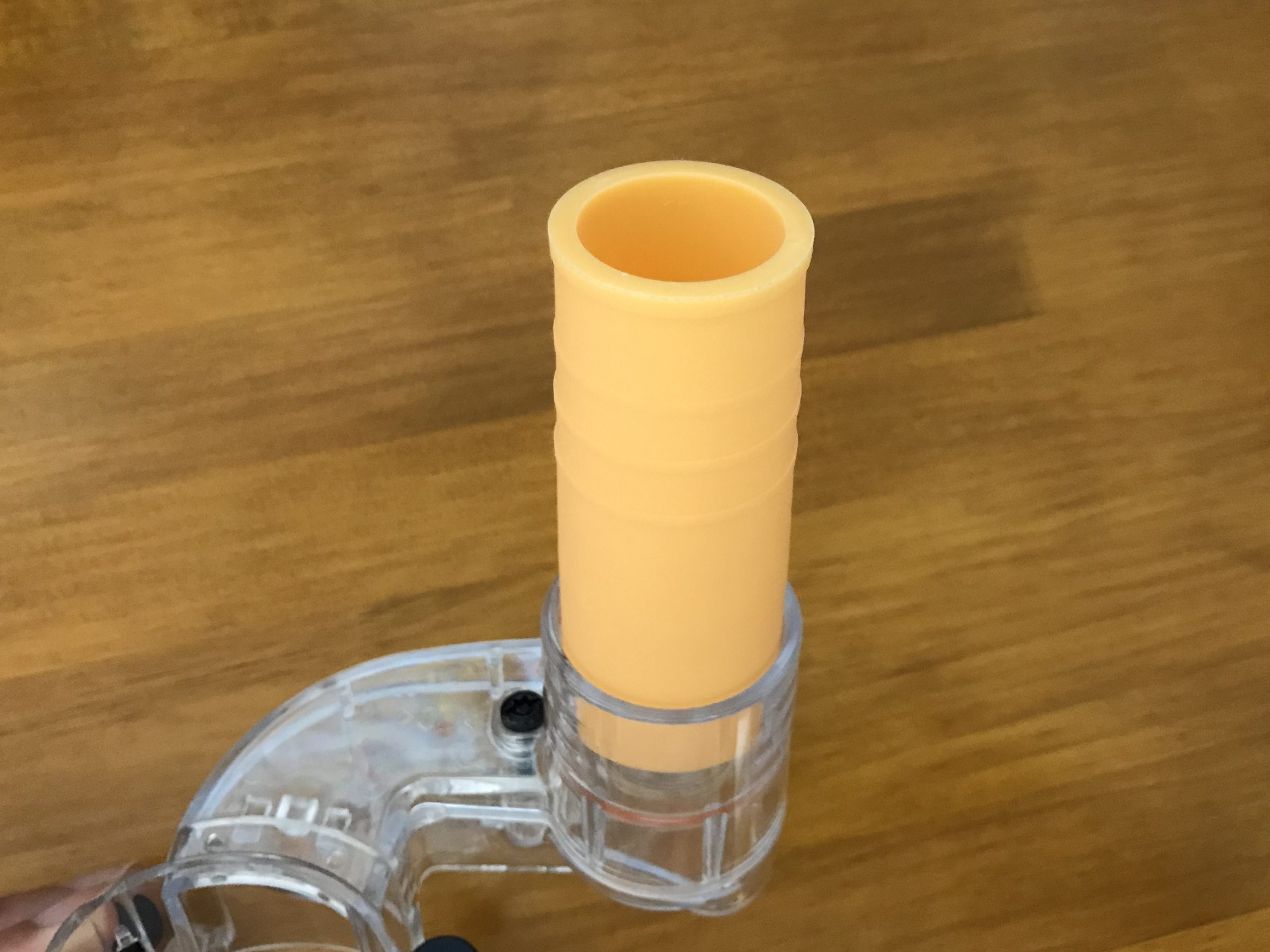 代引可】 マキタ トリマー3709専用 集塵アダプター 3Dプリンタ自作品